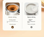 380ML Electric Coffee Self Mixing Mug IP67 Waterproof Coffee Stirring Mug USB Charging Digital Display Automatic Magnetic Cup