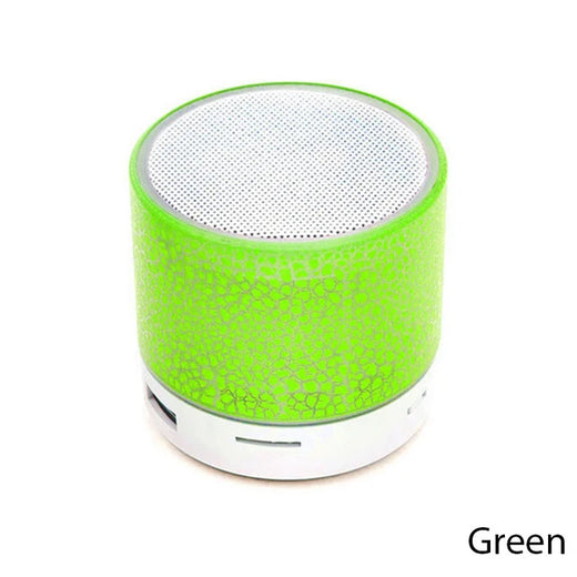 Mini Bluetooth Speaker Wireless Loudspeaker With LED Light USB TF Card AUX Subwoofer Portable Sound Column For Computer Laptop