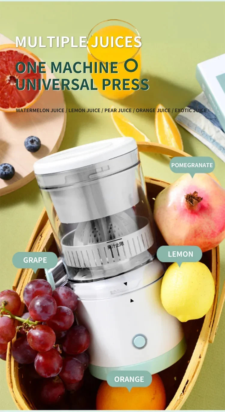 Best-selling multifunctional electric juicer portable automatic juicer wireless USB rechargeable juice-separating extraction cup