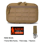 Tactical 1000D Laser Cut Molle Pouche Compact Water-Resistant Utility Admin Bag for Backpack Vest Duty Belt Hunting Accessory
