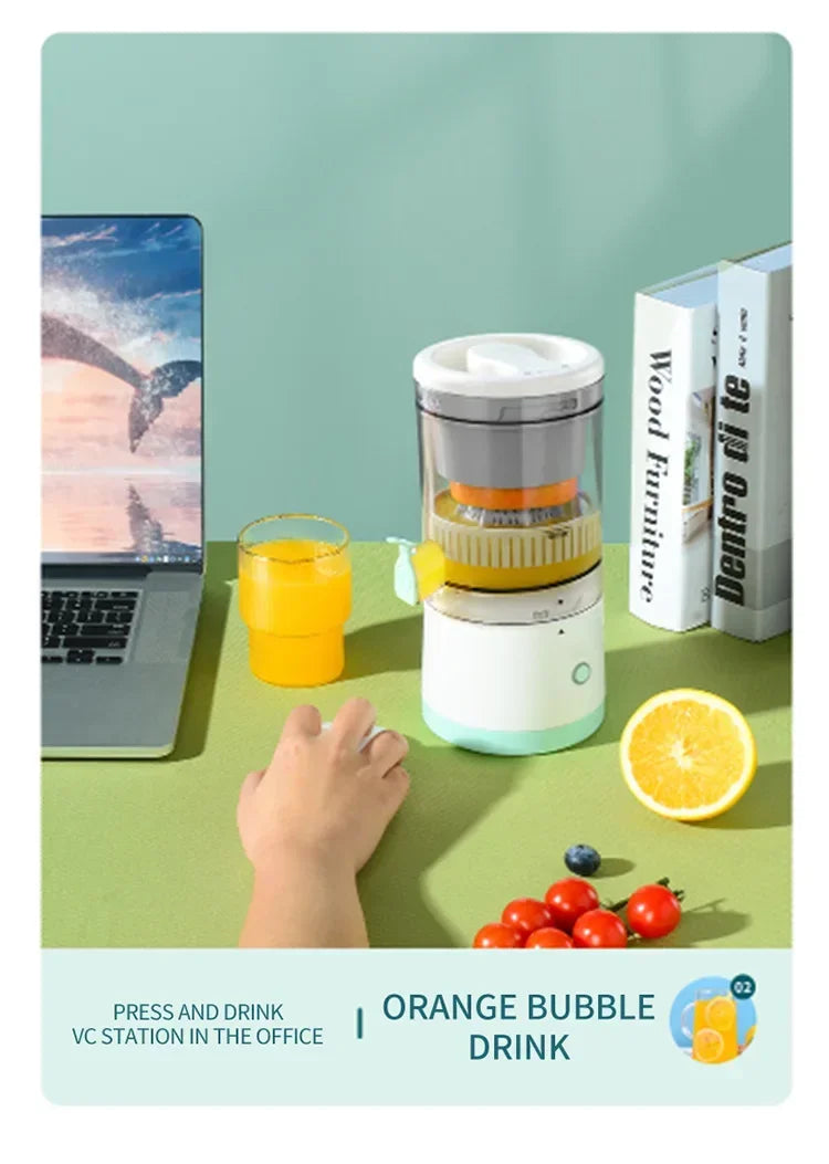 Best-selling multifunctional electric juicer portable automatic juicer wireless USB rechargeable juice-separating extraction cup