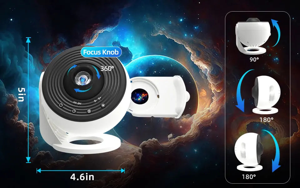 25 in 1 Bedroom Galaxy Projector Pro Home Planetarium Projector Pro Lamp 4K HD Star Projector Pro For Kids Adult Room Decoration