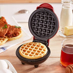 Multi Functional Mini Heart-shaped Waffle Maker Double-sided Heated Breakfast Toaster, Portable Baking Machine Family Party