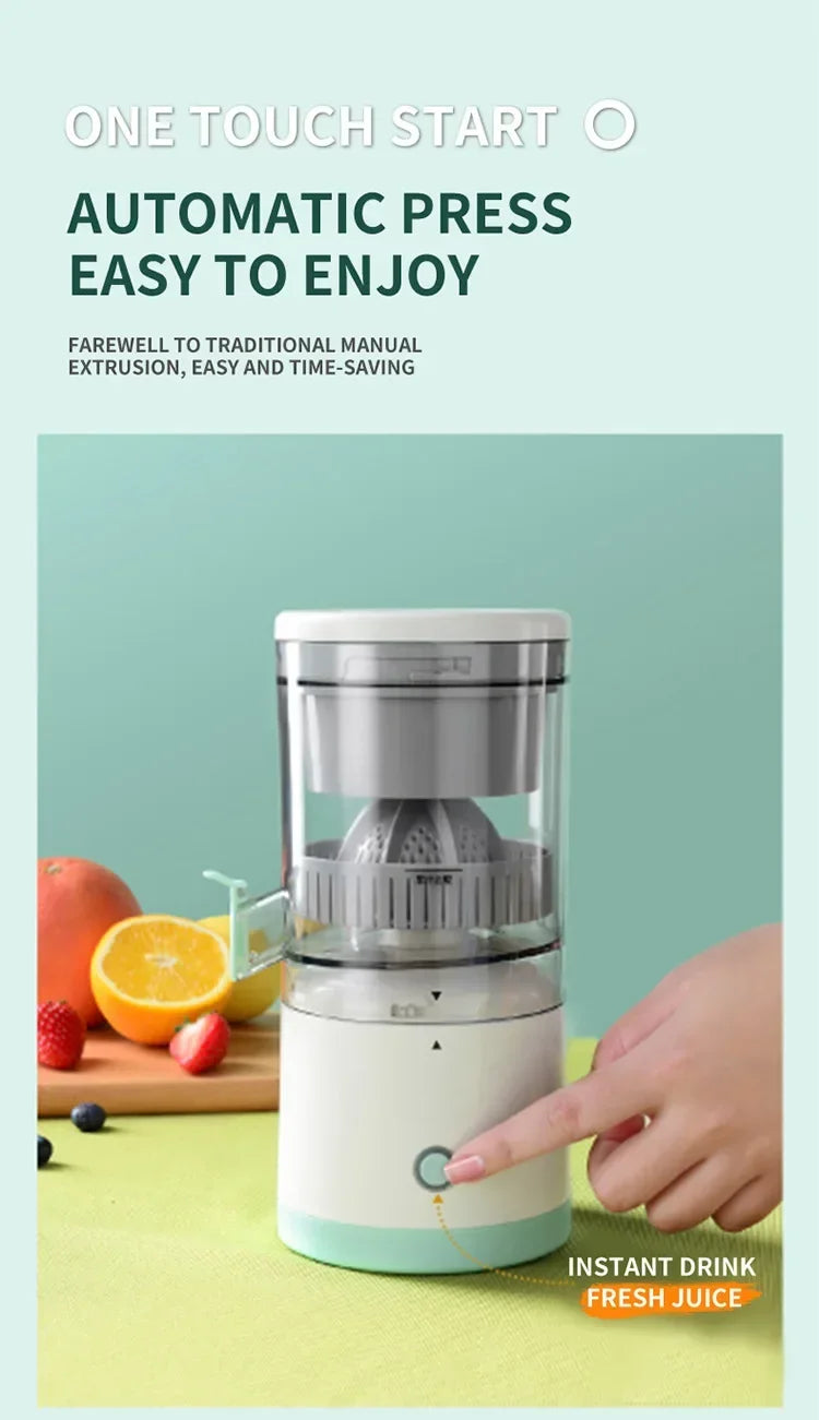 Best-selling multifunctional electric juicer portable automatic juicer wireless USB rechargeable juice-separating extraction cup