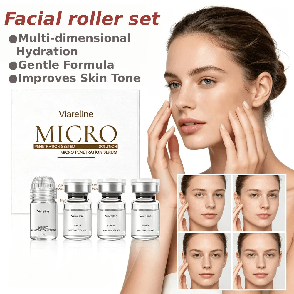 Korean Glass Skin Collagen Serum Set