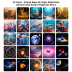 25 in 1 Bedroom Galaxy Projector Pro Home Planetarium Projector Pro Lamp 4K HD Star Projector Pro For Kids Adult Room Decoration