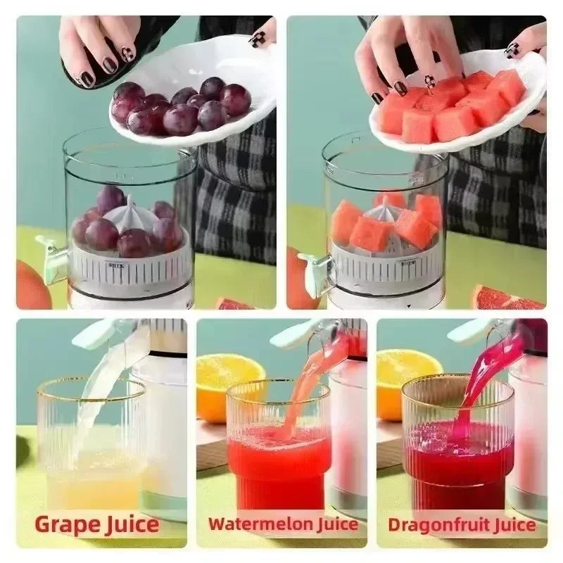 Best-selling multifunctional electric juicer portable automatic juicer wireless USB rechargeable juice-separating extraction cup