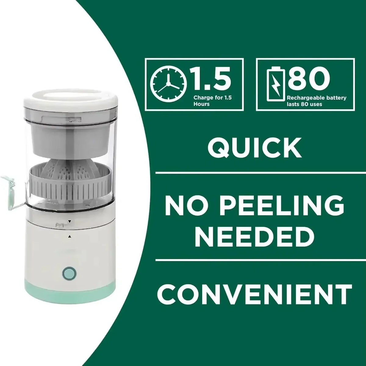 Best-selling multifunctional electric juicer portable automatic juicer wireless USB rechargeable juice-separating extraction cup