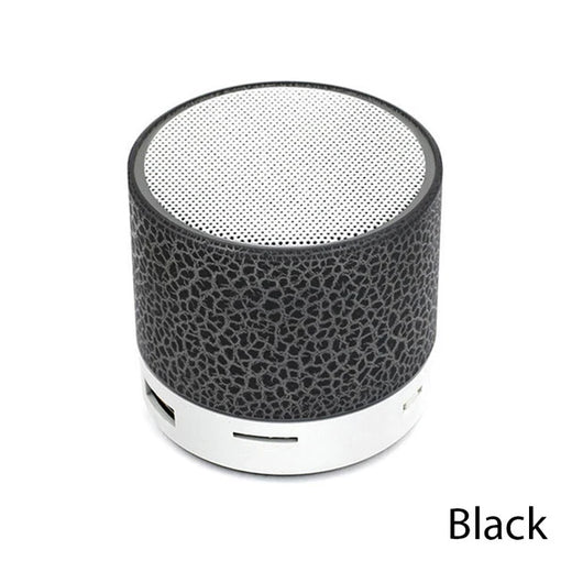 Mini Bluetooth Speaker Wireless Loudspeaker With LED Light USB TF Card AUX Subwoofer Portable Sound Column For Computer Laptop