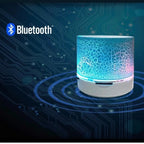 Mini Bluetooth Speaker Wireless Loudspeaker With LED Light USB TF Card AUX Subwoofer Portable Sound Column For Computer Laptop