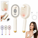Electric Spray Air Cushions Massage Comb 3 in 1 Self Cleaning Steam Essential Oil Brush Rechargeable Spray Scalp Massager Combs