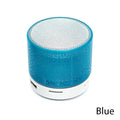 Mini Bluetooth Speaker Wireless Loudspeaker With LED Light USB TF Card AUX Subwoofer Portable Sound Column For Computer Laptop