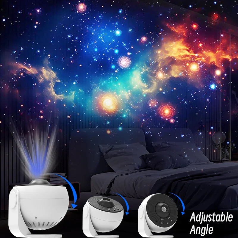 25 in 1 Bedroom Galaxy Projector Pro Home Planetarium Projector Pro Lamp 4K HD Star Projector Pro For Kids Adult Room Decoration