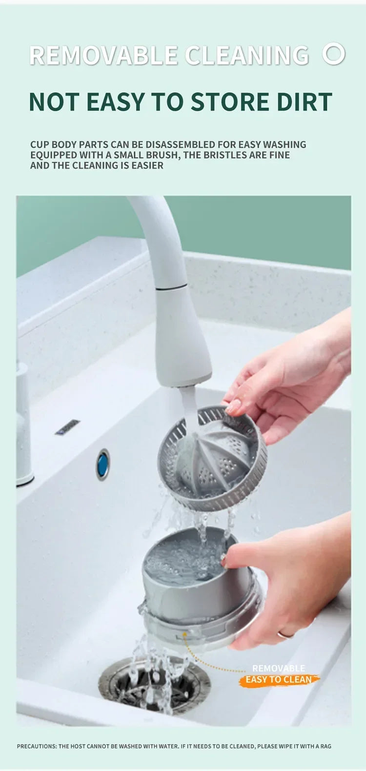 Best-selling multifunctional electric juicer portable automatic juicer wireless USB rechargeable juice-separating extraction cup