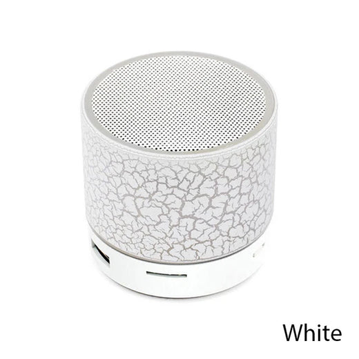 Mini Bluetooth Speaker Wireless Loudspeaker With LED Light USB TF Card AUX Subwoofer Portable Sound Column For Computer Laptop