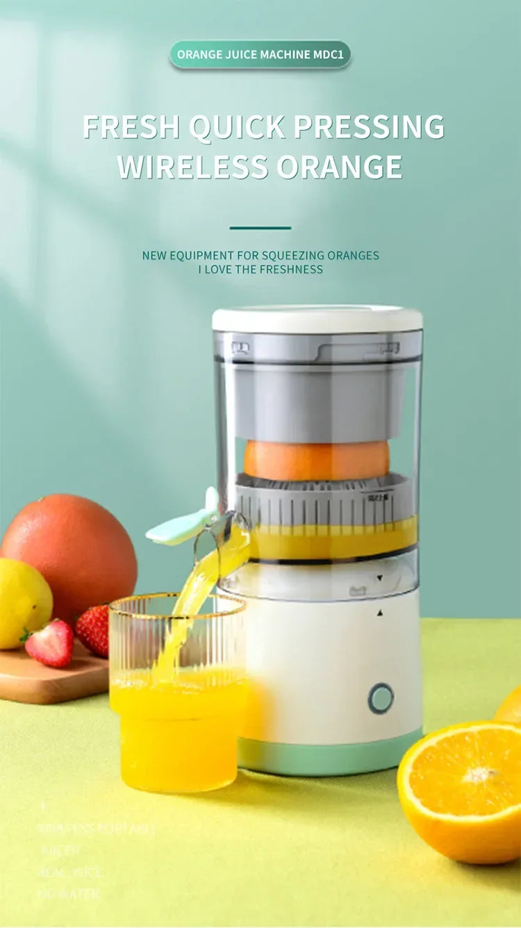 Best-selling multifunctional electric juicer portable automatic juicer wireless USB rechargeable juice-separating extraction cup
