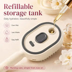 Electric Spray Air Cushions Massage Comb 3 in 1 Self Cleaning Steam Essential Oil Brush Rechargeable Spray Scalp Massager Combs