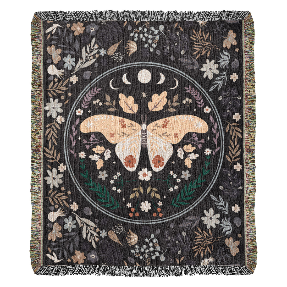 Bohemian Butterfly - Woven Blanket